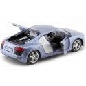 Carsdemetal.es 2008 Audi R8 Blue metalizado 1:24 Maisto 31281