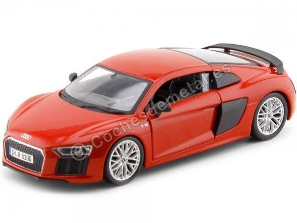 Carsdemetal.es 2015 Audi R8 V10 Plus Red 1:24 Maisto 31513
