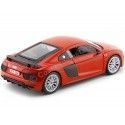 Carsdemetal.es 2015 Audi R8 V10 Plus Red 1:24 Maisto 31513