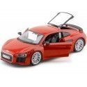 Carsdemetal.es 2015 Audi R8 V10 Plus Red 1:24 Maisto 31513