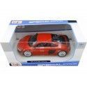 Carsdemetal.es 2015 Audi R8 V10 Plus Red 1:24 Maisto 31513