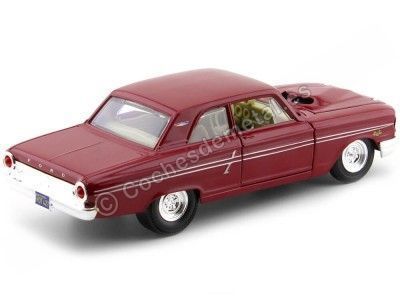1964 Ford Fairlane Thunderbolt Granate 1:24 Maisto 31957 Cochesdemetal.es 2