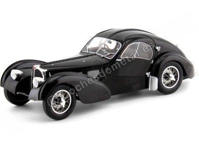 Carsdemetal.es 1937 Bugatti tipo 57 SC Atlantic Black 1:18 Solido S1802101
