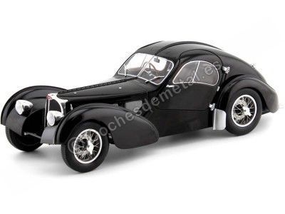 1937 Bugatti Type 57 SC Atlantic Black 1:18 Solido S1802101 Cochesdemetal.es
