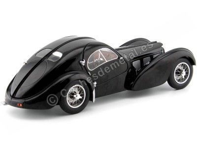 Cochesdemetal.es 1937 Bugatti Type 57 SC Atlantic Black 1:18 Solido S1802101 2