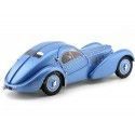 Cochesdemetal.es 1937 Bugatti Type 57 Sc Atlantic Gris Bleu 1:18 SOLODO S1802102