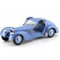Cochesdemetal.es 1937 Bugatti Type 57 Sc Atlantic Gris Bleu 1:18 SOLODO S1802102