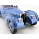 Cochesdemetal.es 1937 Bugatti Type 57 Sc Atlantic Gris Bleu 1:18 SOLODO S1802102