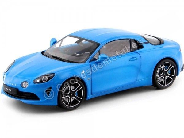 Cochesdemetal.es 2017 Renault Alpine A110 First Edition Bleu Abysse 1:18 Solido S1801601