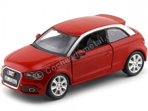 Carsdemetal.es 2010 Audi A1 Coupe Red 1:24 Bburago 21058 22127