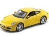 Cochesdemetal.es 2011 Porsche 911 Carrera S Amarillo 1:24 Bburago 21065