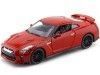 Cochesdemetal.es 2009 Nissan GT-R R35 ROJO 1:24 BBURAGO 21082