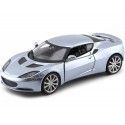 Cochesdemetal.es 2015 Lotus Evora S IPS Silver Blue 1:24 Bburago 21064