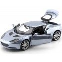 Cochesdemetal.es 2015 Lotus Evora S IPS Silver Blue 1:24 Bburago 21064