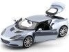 Cochesdemetal.es 2015 Lotus Evora S IPS Silver Blue 1:24 Bburago 21064