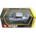 Cochesdemetal.es 2015 Lotus Evora S IPS Silver Blue 1:24 Bburago 21064