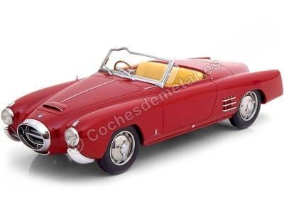 1953 Lancia Aurelia PF200 C Spider Rojo Oscuro 1:18 BoS-Models 263 Cochesdemetal.es