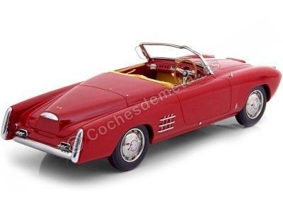 CARSDEMETAL.ES 1953 Lancia Aurelia PF200 C Spider Dark 1:18 BOS-Models 263 2