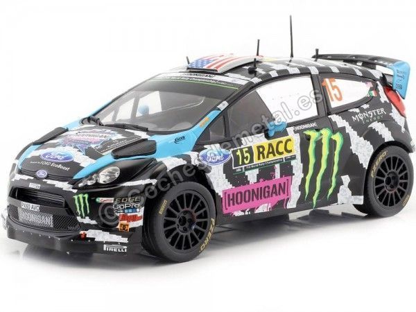 Cochesdemetal.es 2014 Ford Fiesta RS WRC Rallye Catalunya 1:18 IXO Modelos 18RMC017