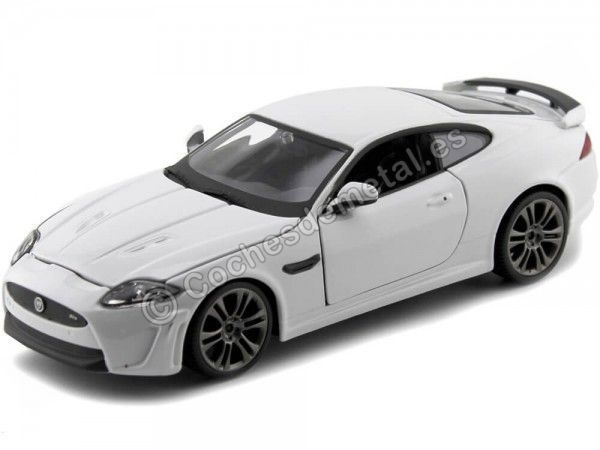 Carsdemetal.es 2011 Jaguar xkr-s branco 1:24 Bburago 21063
