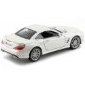 Cochesdemetal.es 2009 Mercedes-Benz SL 65 AMG Hardtop Blanco 1:24 Bburago 21066