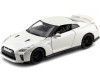 Carsdemetal.es 2009 nissan gt-r r35 pérola branca 1:24 bburago 21082