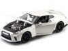Carsdemetal.es 2009 nissan gt-r r35 pérola branca 1:24 bburago 21082