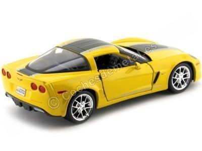 Cochesdemetal.es 2009 Chevrolet Corvette Z06 GT1 Amarillo 1:24 Food 31203 2