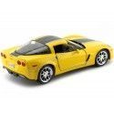 Cochesdemetal.es 2009 Chevrolet Corvette Z06 GT1 Amarillo 1:24 Food 31203