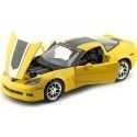 Cochesdemetal.es 2009 Chevrolet Corvette Z06 GT1 Amarillo 1:24 Food 31203