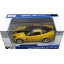 Cochesdemetal.es 2009 Chevrolet Corvette Z06 GT1 Amarillo 1:24 Food 31203