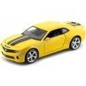 Cochesdemetal.es 2010 Chevrolet Camaro SS RS Amarillo 1:24 Comida 31207