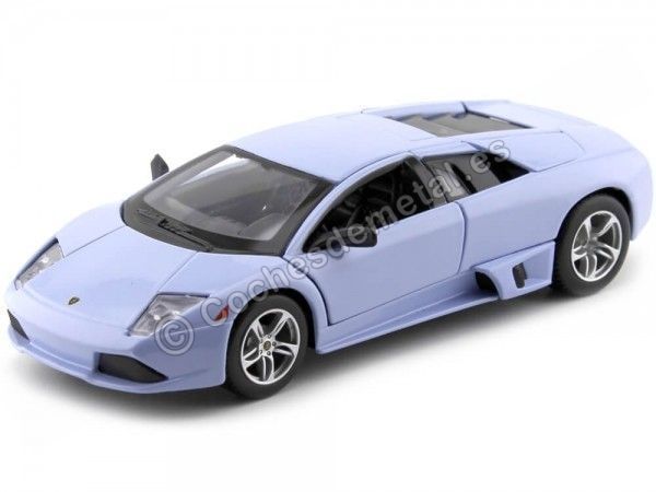 Carsdemetal.es 2001 Lamborghini Murcielago LP 640 Metallic Blue 1:24 Maisto 31292
