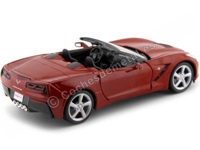 Cochesdemetal.es 2014 Chevrolet Corvette Stingray Cabrio Rojo 1:24 Food 31501 2