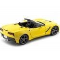 Cochesdemetal.es 2014 Chevrolet Corvette Stingray Cabrio Amarillo 1:24 MAISTO 31501