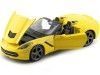 Cochesdemetal.es 2014 Chevrolet Corvette Stingray Cabrio Amarillo 1:24 MAISTO 31501