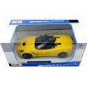 Cochesdemetal.es 2014 Chevrolet Corvette Stingray Cabrio Amarillo 1:24 MAISTO 31501