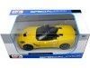 Cochesdemetal.es 2014 Chevrolet Corvette Stingray Cabrio Amarillo 1:24 MAISTO 31501