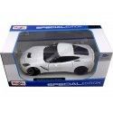 Cochesdemetal.es 2014 Chevrolet Corvette Stingray Coupe Blanco 1:24 Maisto 31505