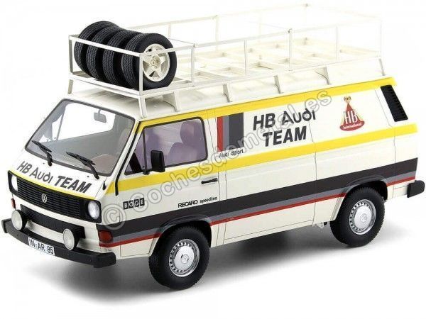 Cochesdemetal.es 1980 Volkswagen T3 Transporter Equipo Audi HB 1:18 Premium ClassiXXs PCL30023