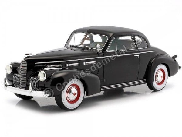 Cochesdemetal.es 1940 LaSalle Series 50 Coupe Negro 1:18 BoS-Models 314