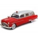 Carsdemetal.es 1952 Packard Henney Ambulance Red-Silver 1:18 Bos-Models 337