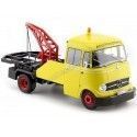 Cochesdemetal.es 1968 Mercedes-Benz L 319 Remolque Amarillo 1:18 Premium ClassiXXs PCL30000