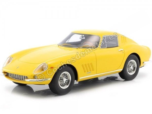 Carsdemetal.es 1965 Ferrari 275 GTB jaune 1:18 CMR034