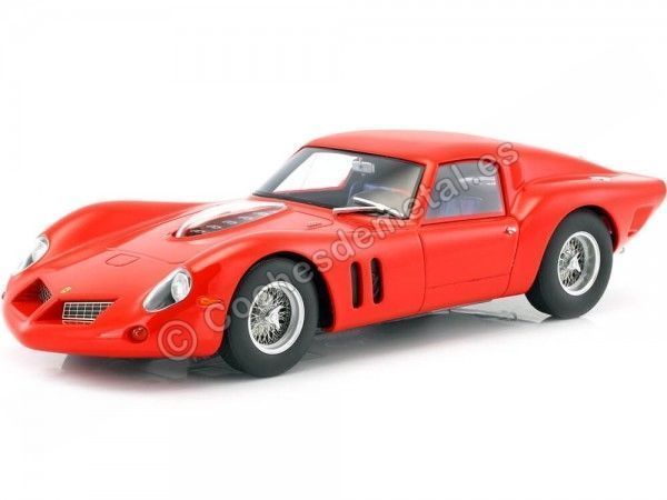 Cochesdemetal.es 1963 Ferrari 250 GT Drogo Plain Body Version Rojo 1:18 CMR094