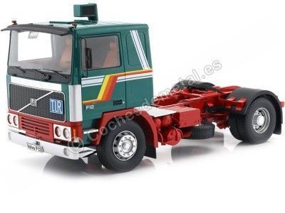 1977 Camion Volvo F1220 Dos Ejes Green-White 1:18 Road Kings 180032 Cochesdemetal.es