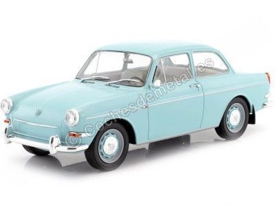 1963 Volkswagen 1500 S (Type 3) Azul Claro 1:18 MC Group 18091 Cochesdemetal.es