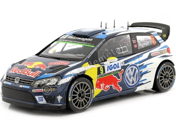 Cochesdemetal.es 2014 Volkswagen Polo WRC Rallye Tour de Corse 1:18 IXO Models 18RMC018C