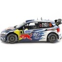 Cochesdemetal.es 2014 Volkswagen Polo WRC Rallye Tour de Corse 1:18 IXO Models 18RMC018C