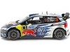 Cochesdemetal.es 2014 Volkswagen Polo WRC Rallye Tour de Corse 1:18 IXO Models 18RMC018C